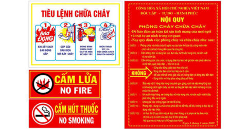Tải Miễn Phí Nội Quy PCCC File AI, PDF, Vector Chuẩn 