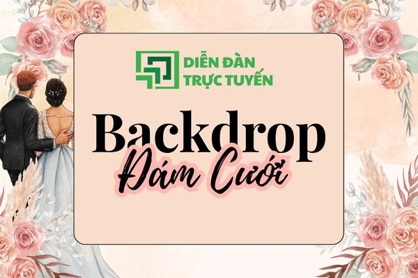 Vector Backdrop Đám Cưới Tông Pastel Ngọt Ngào 