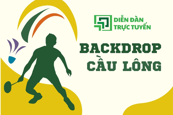 Mẫu Phông Backdrop Cầu Lông Vector Cho Sự Kiện 