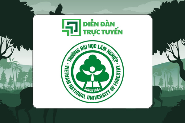 Avatar Logo Đại Học Lâm Nghiệp Vector