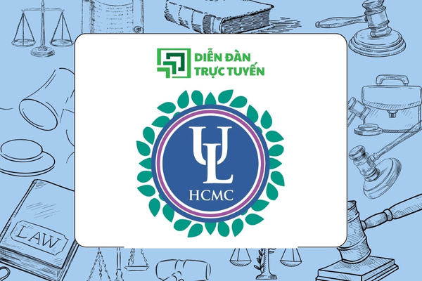 Avatar Logo Đại Học Luật Vector