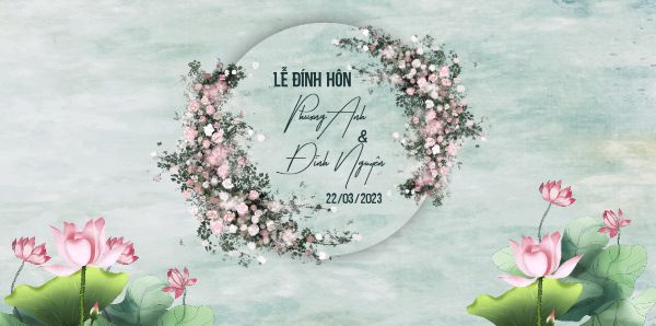 Backdrop Đám Cưới Vector Đẹp Nhất 2025