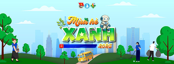 Backdrop Vector Mùa Hè Xanh Chất Lượng Cao 