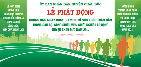 Backdrop Thể Dục Thể Thao Vector Dành Cho Sân Khấu 