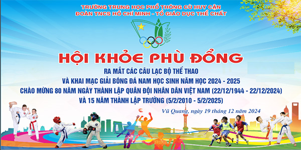 Backdrop Ngày Hội Thể Thao Vector File AI, CDR, PNG 