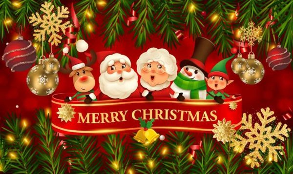 Phông nền Noel vector đẹp dành cho poster mùa lễ