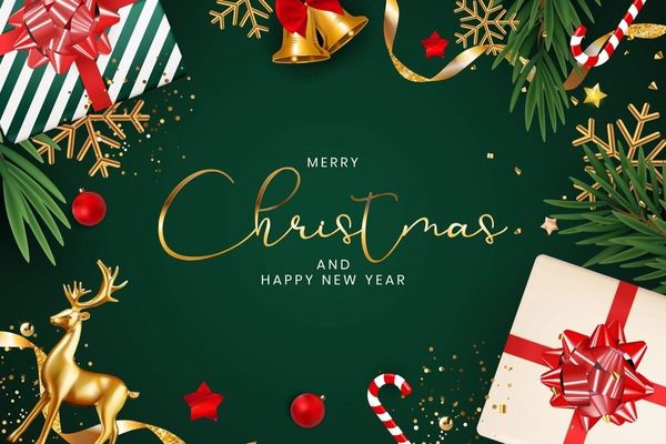 Hình nền Giáng Sinh vector lung linh cho thiết kế Noel