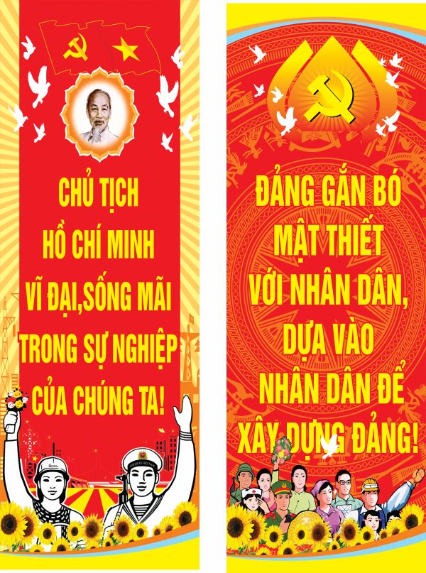 Băng Rôn Chào Mừng Đại Hội Đảng Vector Chuyên Nghiệp 