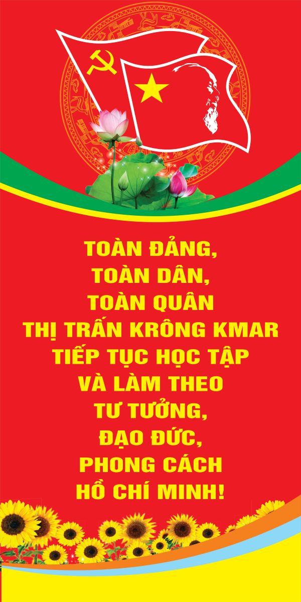 Băng Rôn Đại Hội Đảng Vector Trang Trọng 