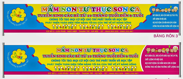 Băng Rôn Tuyển Sinh Vector Cập Nhật Mới Nhất