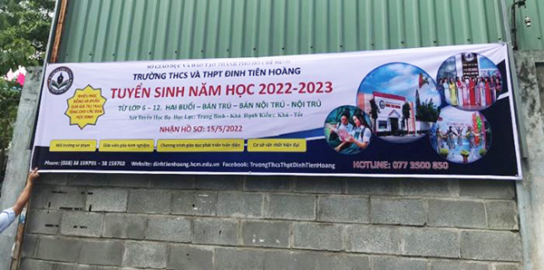 Băng Rôn Tuyển Sinh Vector Dành Cho Đại Học, Cao Đẳng