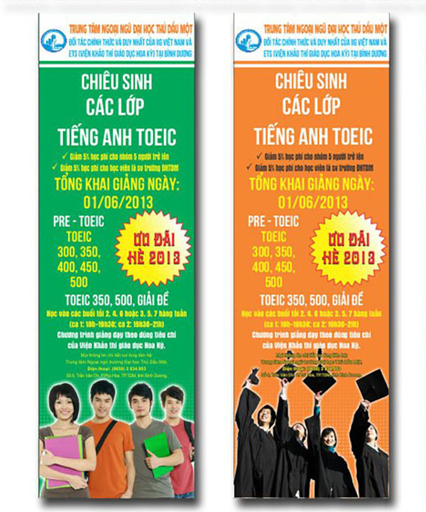 Băng Rôn Tuyển Sinh File Vector Thiết Kế Sẵn