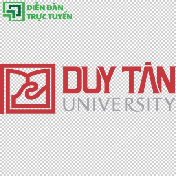 Logo Đại Học Duy Tân tách nền