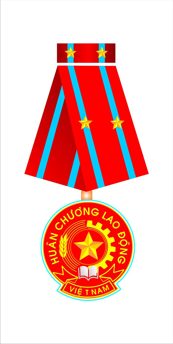 Logo Huân Chương Lao Động Vector AI, PNG, SVG