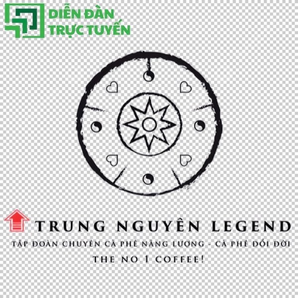 Vector logo cafe trung nguyên