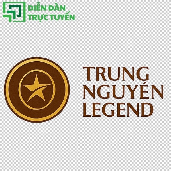 Logo cafe trung nguyên PNG