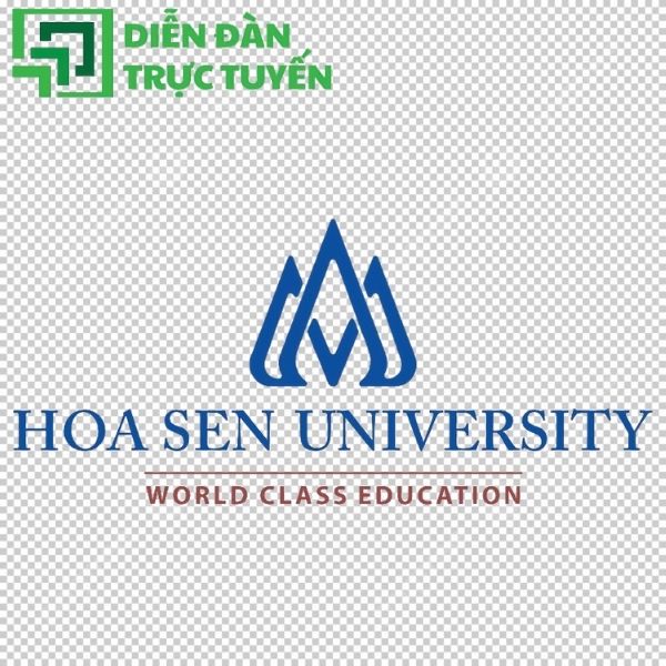 Logo Đại học Hoa Sen vector