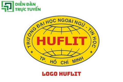 Logo Trường Đại Học Ngoại Ngữ - Tin Học