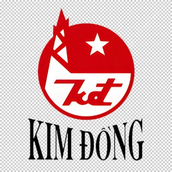 Tải ngay logo Kim Đồng vector chuẩn tách nền