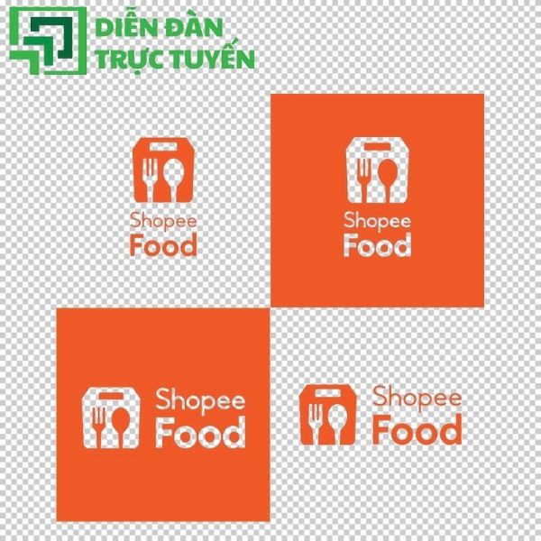 Logo Shopee Food dành cho thiết kế thương mại