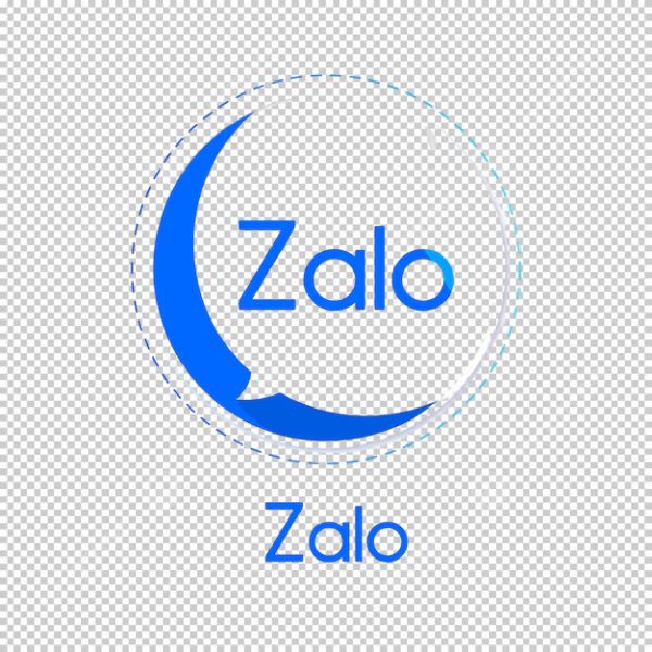 Logo Zalo PNG không nền phiên bản mới nhất