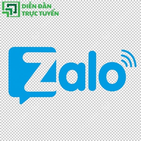 Bộ logo Zalo vector, nét mảnh và rõ ràng cho designer