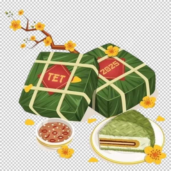 Tải miễn phí mẫu bánh chưng file PNG, AI, EPS