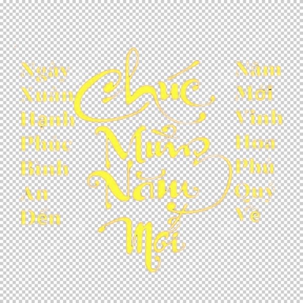 Chúc mừng năm mới vector – điểm nhấn cho layout