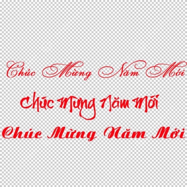 Chữ chúc Tết vector vàng đỏ – chuẩn không khí Xuân