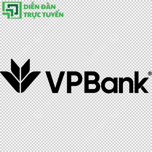 Logo VPBank màu đen