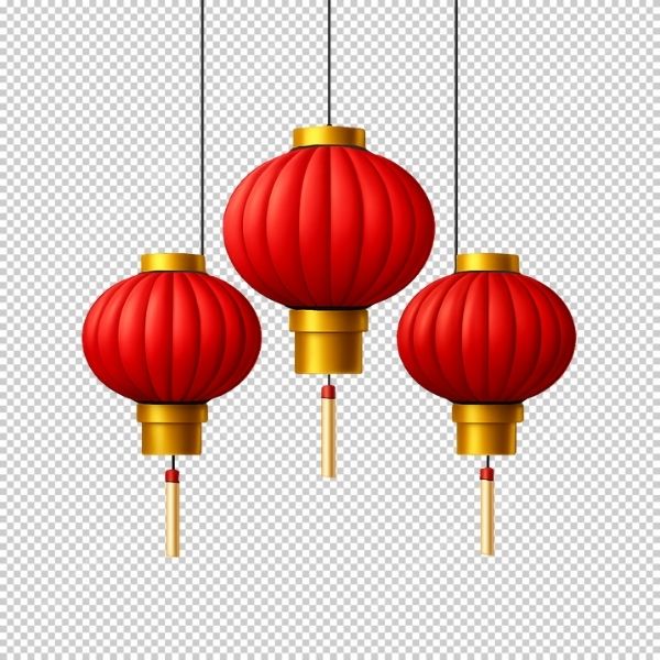 Đèn lồng treo Tết làm nổi bật concept Tết