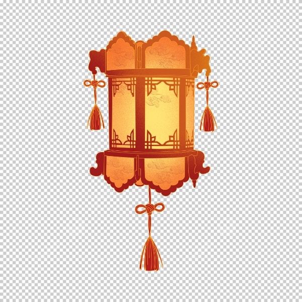 Chiếc đèn lồng Tết lung linh ánh sáng