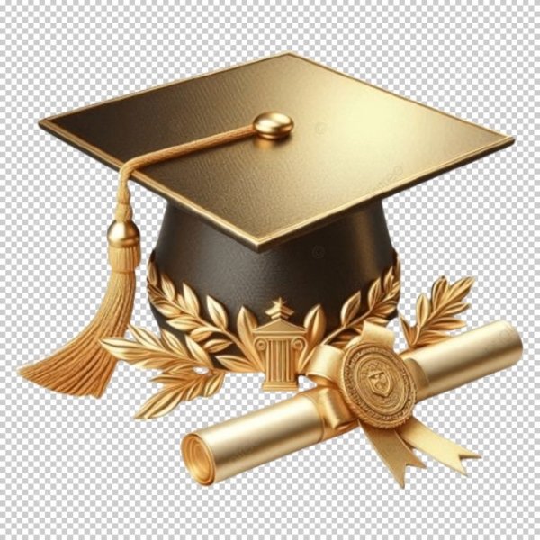 Mẫu mũ tốt nghiệp vector trang trọng