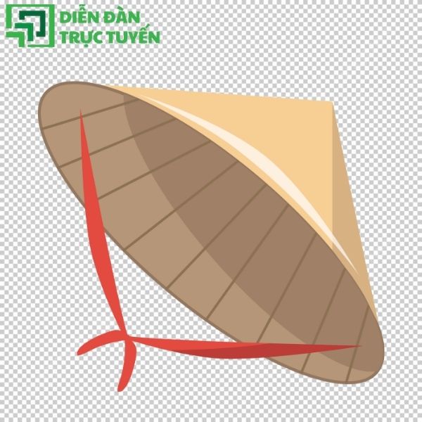 Hình nón lá Việt Nam vector sắc nét, dễ tải về