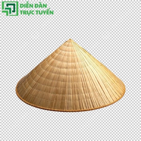 File nón lá SVG tinh tế, phóng to không vỡ hình