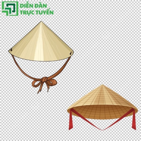 Nón lá truyền thống vector – biểu tượng văn hóa Việt