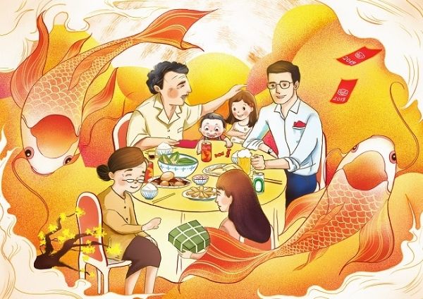 tet-doan-vien-vector