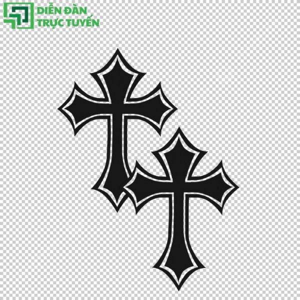 Thánh giá vector đẹp, tải miễn phí