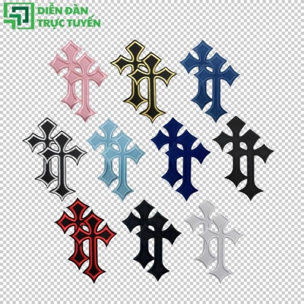 Thánh giá vector file PNG tách nền