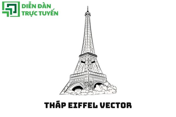Tháp Eiffel Vector