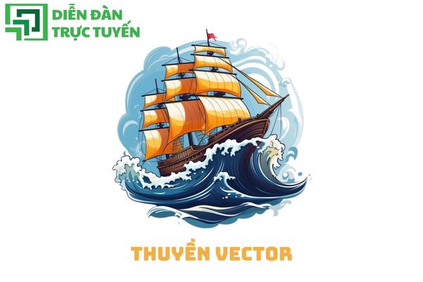 Thuyền Vector