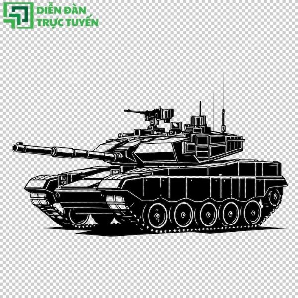Xe tăng vector AI dùng cho thiết kế
