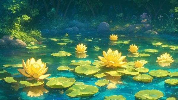 Vector background hoa sen sắc nét, dễ chỉnh sửa