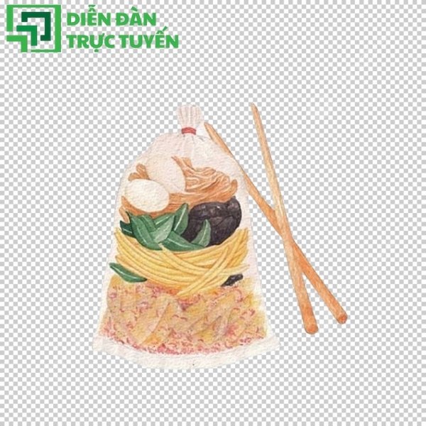 Tải ngay bánh tráng trộn vector chất lượng