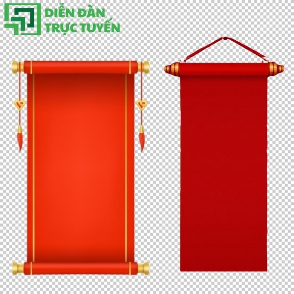 Mang hồn Tết Việt vào từng nét vẽ với câu đối Tết vector