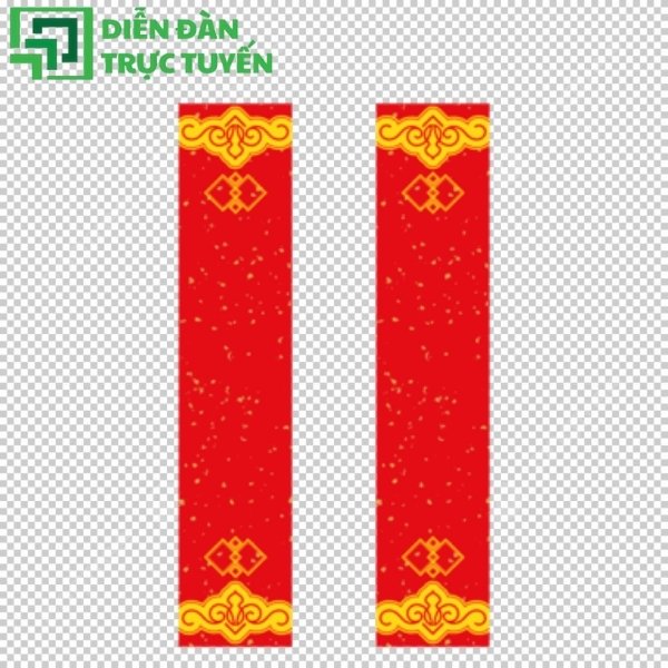 Vector câu đối Tết – kết hợp truyền thống và sáng tạo hiện đại