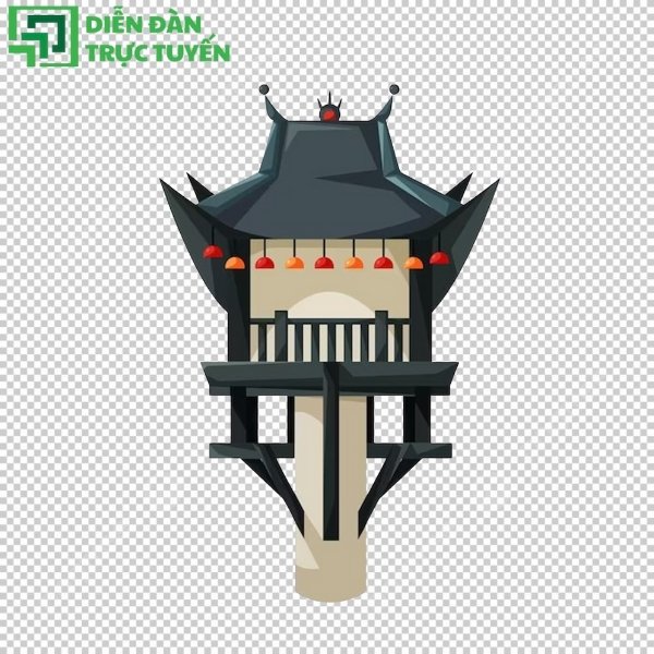 Chùa một cột vector file PNG, JPG, SVG, AI