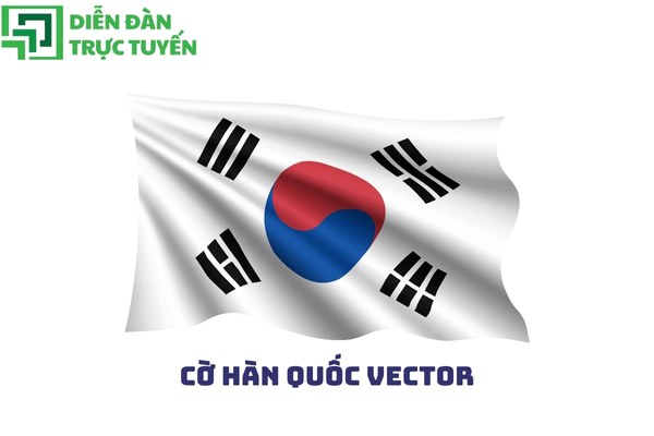 Cờ Hàn Quốc Vector
