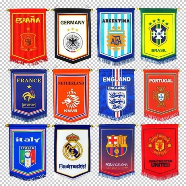 Một số mẫu cờ lưu niệm vector