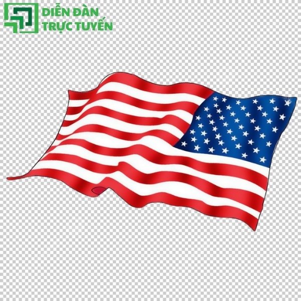 Mẫu cờ mỹ vector phong cách cổ điển